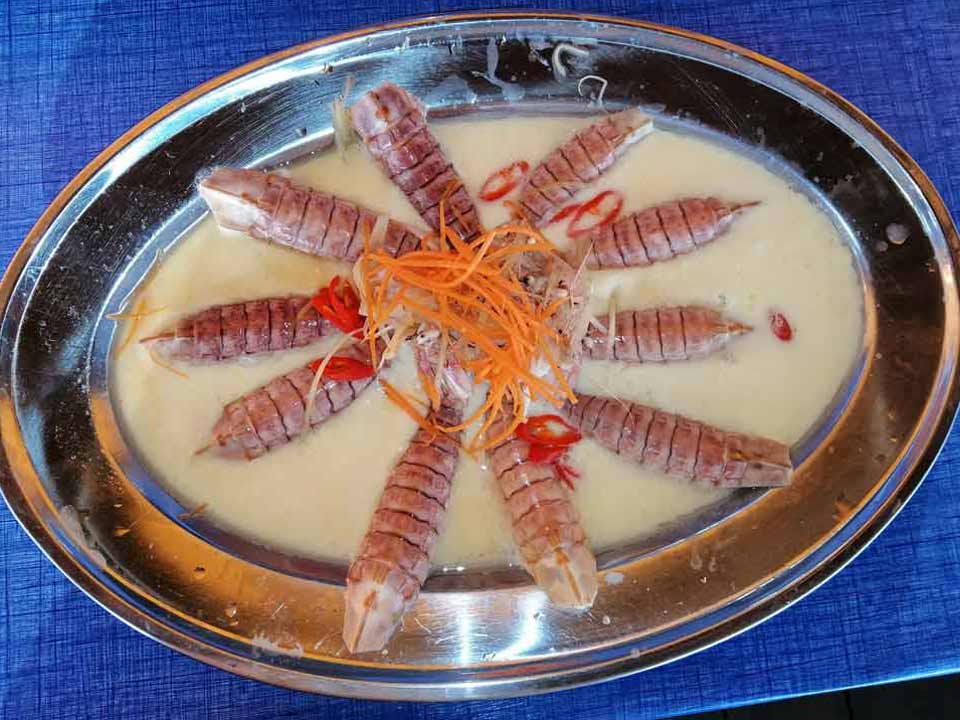 Seafood Restaurant - Restoran Seong Yes - Steam Prawn