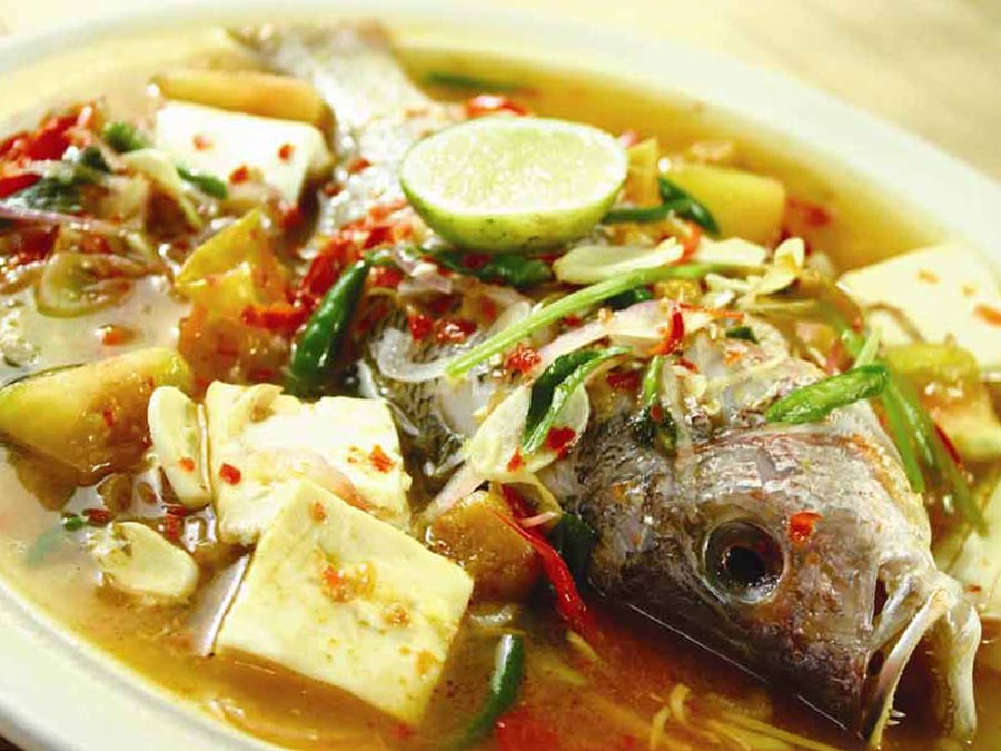 Sweet Sour Steam Fish